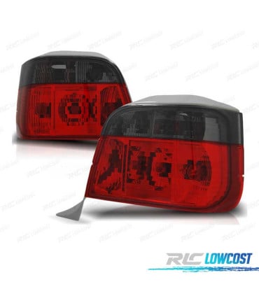 PILOTOS BMW E36 TOURING 90-99 ROJO AHUMADO LEX
