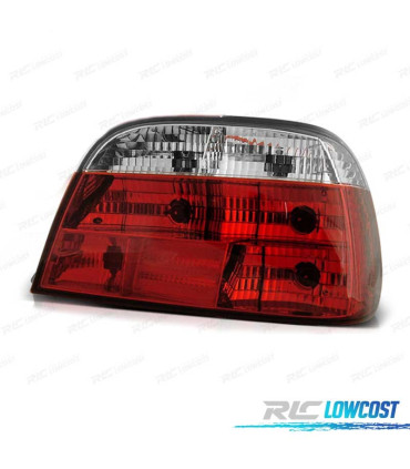 PILOTOS BMW E38 SEDAN 94-01 ROJO BLANCO LEX