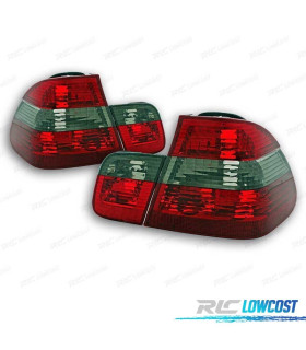 PILOTOS BMW E46 SEDAN 01-05 ROJO AHUMADO