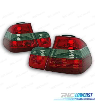 PILOTOS BMW E46 SEDAN 01-05 ROJO AHUMADO