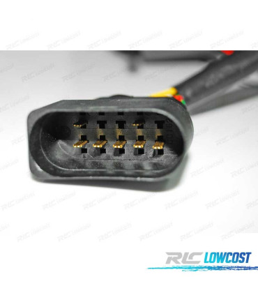 PILOTOS AUDI A6 C6 SEDAN 04-08 CROMADO LED 7PIN