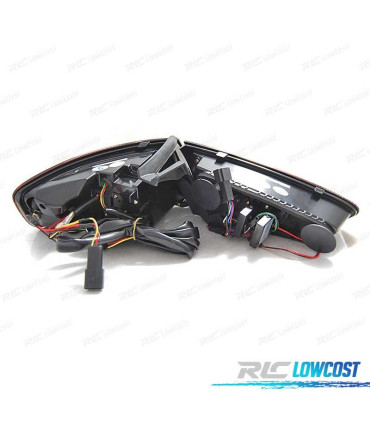 PILOTOS AUDI A4 B8 12-15 SEDAN LED DINÁMICOS AHUMADO POR HALÓGENA