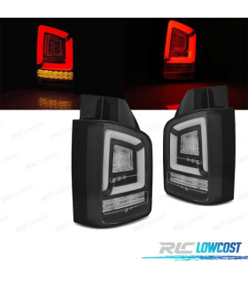 PILOTOS PARA VOLKSWAGEN VW T6 15-19 TR LED DINÁMICOS NEGRO