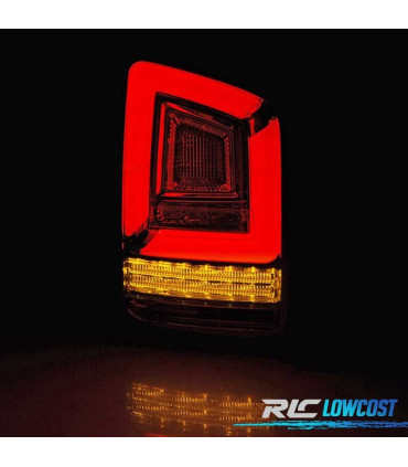 PILOTOS PARA VOLKSWAGEN VW T6 15-19 TR LED DINÁMICOS NEGRO