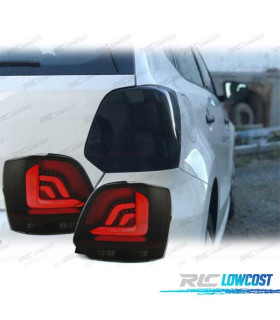PILOTOS VOLKSWAGEN VW POLO 6R 6C 09-17 CARDNA LED DINAMICOS NEGRO AHUMADO