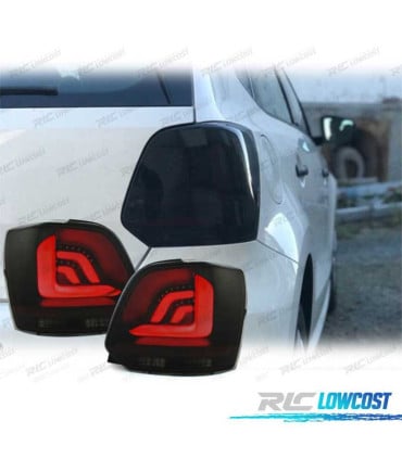 PILOTOS VOLKSWAGEN VW POLO 6R 6C 09-17 CARDNA LED DINAMICOS NEGRO AHUMADO