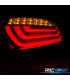 PILOTOS BMW E60 LCI 07-10 SEDAN LED ROJO AHUMADO
