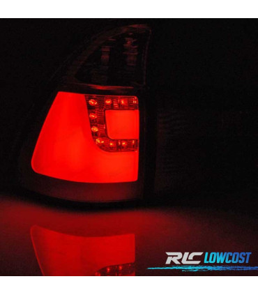 PILOTOS BMW X5 E53 99-03 ROJO AHUMADO LED