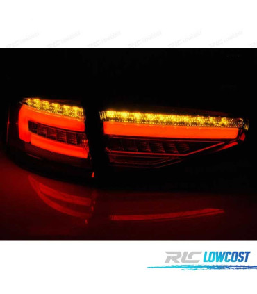 PILOTOS AUDI A4 B8 11-15 SEDAN LED ROJO BLANCO POR HALÓGENA