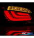 PILOTOS BMW E60 SEDAN 03-07 LED BAR ROJO AHUMADO