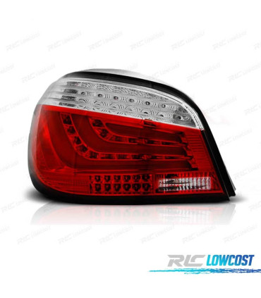 PILOTOS BMW E60 SEDAN 03-07 LED ROJO BLANCO
