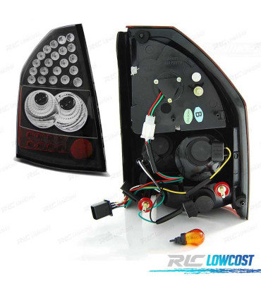 PILOTOS CHRYSLER 300C 300 09-10 LED NEGRO