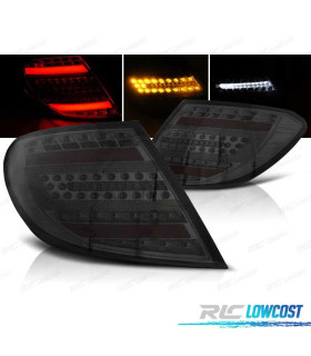 PILOTOS MERCEDES CLASE C W204 SEDAN 07-10 LED AHUMADO