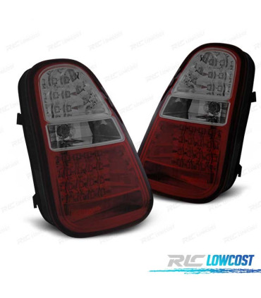 PILOTOS MINI COOPER R50 R52 R53 04-06 LED ROJO AHUMADO