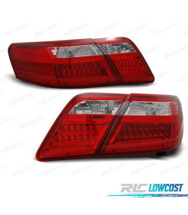 PILOTOS TOYOTA CAMRY 6 XV40 06-09 LED ROJO BLANCO