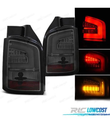 PILOTOS VOLKSWAGEN VW T5 10-15 1P LED BAR AHUMADO