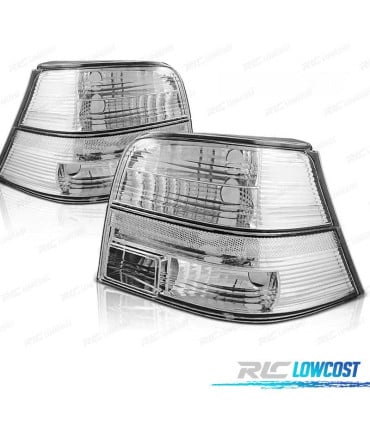 PILOTOS VOLKSWAGEN VW GOLF 4 HATCHBACK 97-03 CRYSTAL BLANCO LOOK LEXUS
