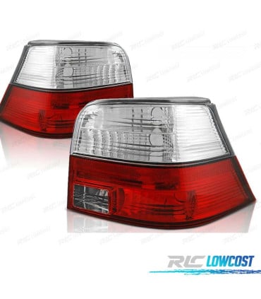 PILOTOS VOLKSWAGEN VW GOLF 4 HATCHBACK 97-03 ROJO BLANCO LEX