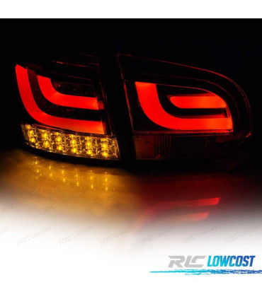 PILOTOS VOLKSWAGEN VW GOLF 6 08-12 LED BAR NEGRO