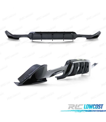 DIFUSOR BMW F32 F33 F36 13-20 LOOK M PERFORMANCE NEGRO BRILLO