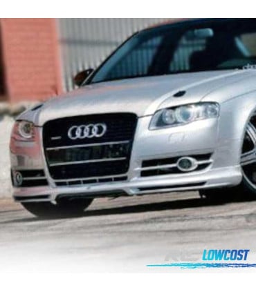 SPOILER LIP FRONTAL AUDI A4 B7 04-07 SEDÁN AVANT