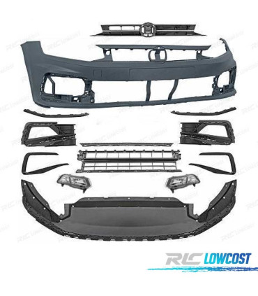 PARAGOLPES DELANTERO VOLKSWAGEN VW POLO VI AW 17-20 LOOK R LINE