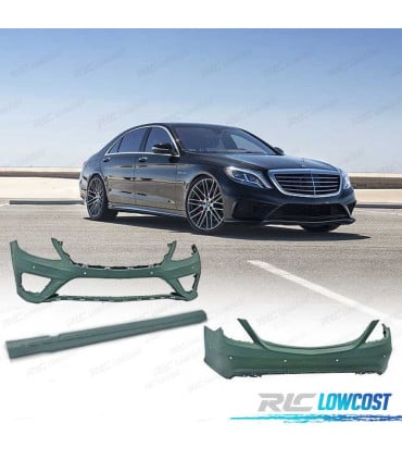 KIT CARROCERIA MERCEDES CLASE E W222 MERCEDES 13- LOOK S65 AMG