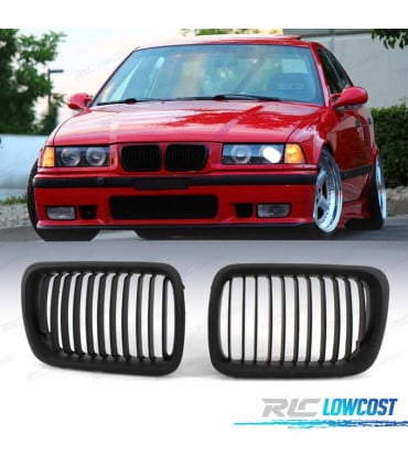 PARRILLA BMW E36 COUPÉ CABRIO 96-99 LOOK M PERFORMANCE NEGRO MATE