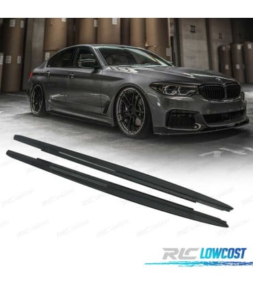 AÑADIDOS TALONERAS BMW G30 G31 17- LOOK M PERFORMANCE NEGRO BRILLO