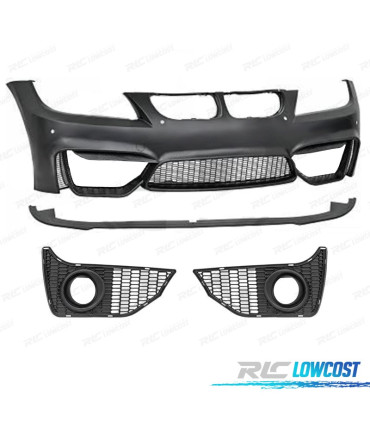 PARAGOLPES DELANTERO BMW E90 E91 05-08 LOOK M4 + LIP FRONTAL