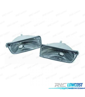 INTERMITENTES FRONTALES VOLKSWAGEN VW CORRADO 92-95 CRISTAL CLARO CROMO