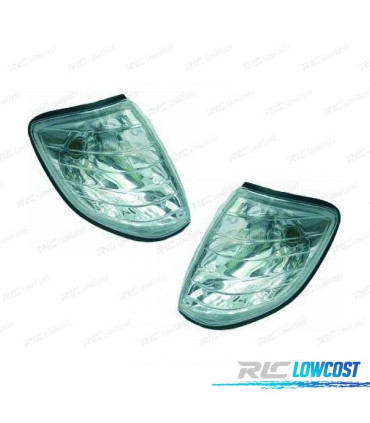 INTERMITENTES FRONTALES MERCEDES W140 92-98 CRISTAL CLARO CROMO