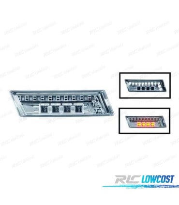 INTERMITENTES LATERALES LED BMW E36 90-96 CRISTAL CLARO CROMADO