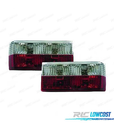 PILOTOS VOLKSWAGEN VW GOLF 1 78-93 ROJO CROMO