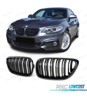 PARRILLA BMW F22 F23 LOOK M2 NEGRO BRILLO