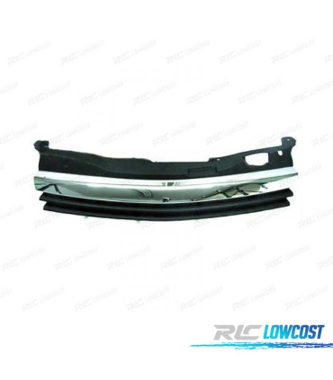 PARRILLA OPEL ASTRA H 04-07 NEGRO MOLDURAS CROMADAS