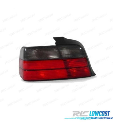PILOTOS BMW E36 ROJO AHUMADO 90-97 LOOK M3