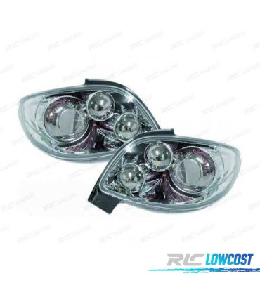 PILOTOS PEUGEOT 206 CC 98-09 FONDO CROMO