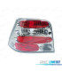 PILOTOS PARA VOLKSWAGEN VW GOLF 4 97-03 FONDO CROMO ROJO