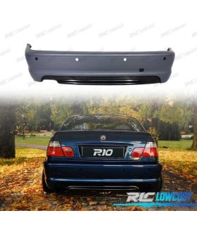 PARAGOLPES TRASERO BMW E46 COUPE LOOK M 98-06 PDC