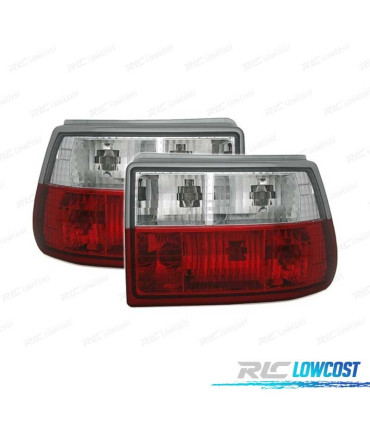 PILOTOS PARA OPEL ASTRA F 91-98 ROJO CROMO
