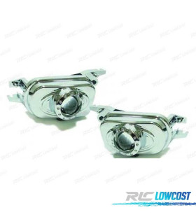 FAROS ANTINIEBLA MERCEDES CLASE C W203 00-07 LUPA CROMO