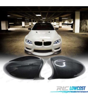 CARCASAS ESPEJOS RETROVISORES BMW E82 E88 E90 E92 E91 E93 06-09 LOOK M3 CARBONO
