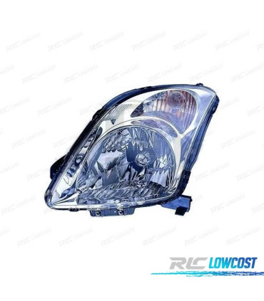 FARO IZQ SUZUKI SWIFT 05-10 CROMO