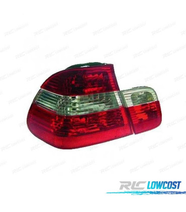 PILOTOS BMW E46 98-01 ROJO BLANCO