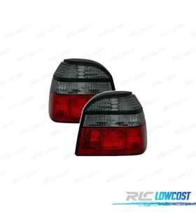 PILOTOS PARA VOLKSWAGEN VW GOLF 3 91-97. ROJO-AHUMADO