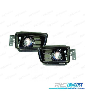 FAROS ANTINIEBLAS BMW E34 88-95 LUPA FONDO NEGRO
