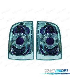 PILOTOS SKODA OCTAVIA KOMBI 01-10 CRISTAL CLARO CROMADO