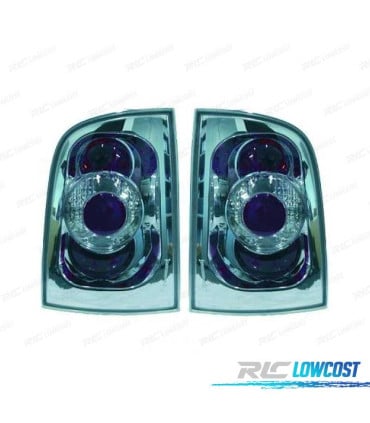 PILOTOS SKODA OCTAVIA KOMBI 01-10 CRISTAL CLARO CROMADO