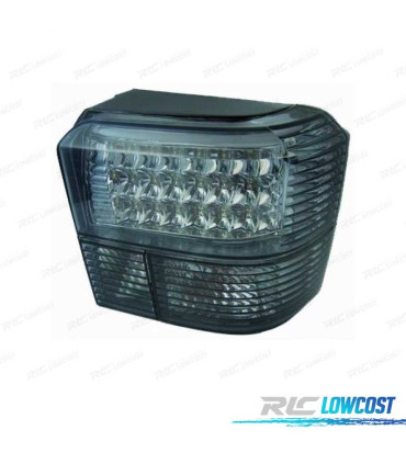 FAROS TRASEROS VOLKSWAGEN VW T4 TRANSPORTER CARAVELLE 90-03 LED NEGRO